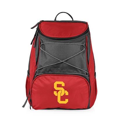 Picnic Time Family Of Brands NCAA USC Trojans PTX Backpack CoolerRed 633-00-100-094-0
