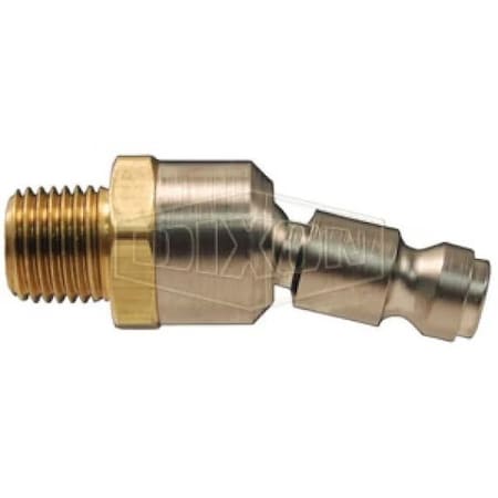 Dixon Tru-Flate Air Chief Automotive Quick Connect Ball Swivel Plug, 1/4 in Nominal, Quick Connect Plug x DCP1SWIV
