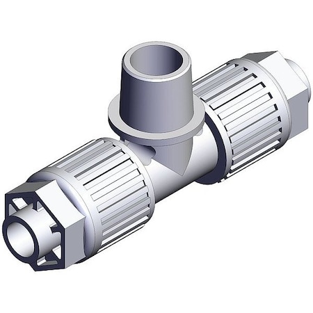 Smc High Purity Fitting, Adapter, PFA, Tee LQ3B3C-MN