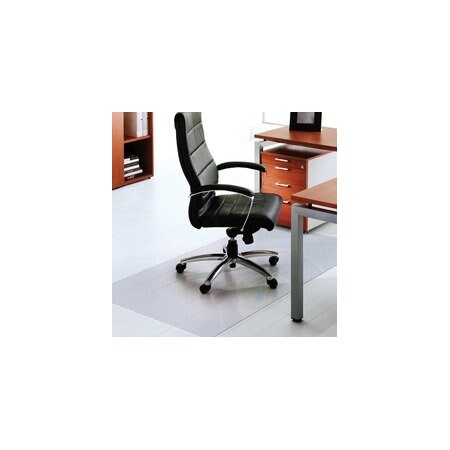 Floortex XXL Polycarbonate Rectangular Chair Mat for Hard Floors - 60in x 118in - Hard Floor, Home, Office 1215030019ER