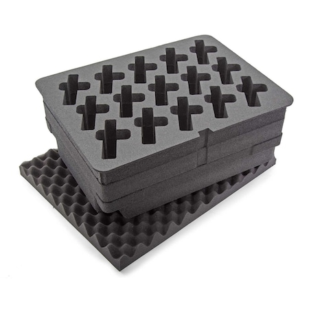 Nanuk 950 Case Foam Insert for 15UP Gun Case 1-950-17085