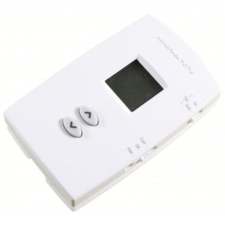 Honeywell Home Vertical Non-Programmable Thermostats, 1 H, 1 C, Hardwired/Battery, 20/30VAC TH1110DV1009/U
