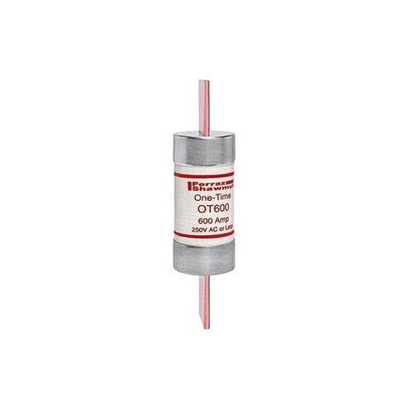 2.56in x 10.38in, 250 VAC/VDC, 600 A, 50 kA AC/20 kA DC Interrupt, PolyTube Body, Tin Plated