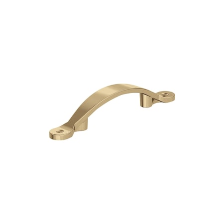 Amerock Inspirations 3 inch (76mm) Center-to-Center Champagne Bronze Cabinet Pull, 10PK 10VMP1590CZ