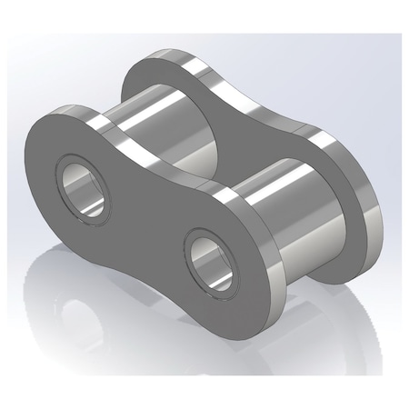 Senqcia Inspire Series SBR 120RL Single Strand Riv Link, 120 chain, 1.5P, 2.1 OAW, .437 Pin S-120RL