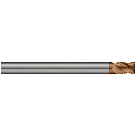 Harvey Tool 0.1875in 3/16 Cutter DIA x 0.0100in Radius x 0.2850in L of Cut Carbide Corner Radius End Mill for 701712-C10