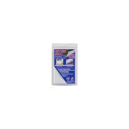 Cofair Gutter Seal Patches, Self-Sticking, 4 x 6-In, 4PK GSP46