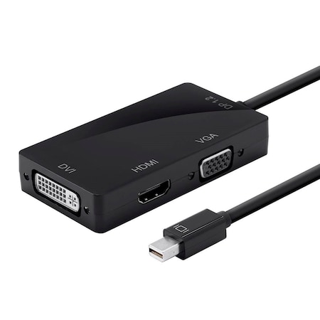 Monoprice Mini Dp 1.2A To 4K HDMI, Dvi, Vga Passive 12799
