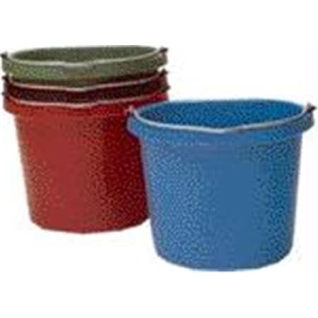 Fortex Industries Flat Back Bucket Economy Fb-1- Green 20 Quart - FB-1 GREEN 380552