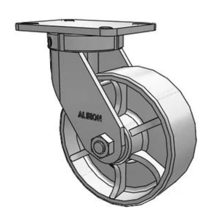 Albion 8x3-Cast-Iron-Caster 410CA08501S