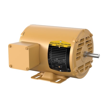 Baldor-Reliance 1/4 HP, 1200 RPM, Three Phase, 230/460V, 60HZ, OPEN, 48, F1 EM30004