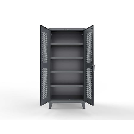 Strong Hold 12 GA Cabinet Ventilated Doors - EK Lock 36-V-244-EK