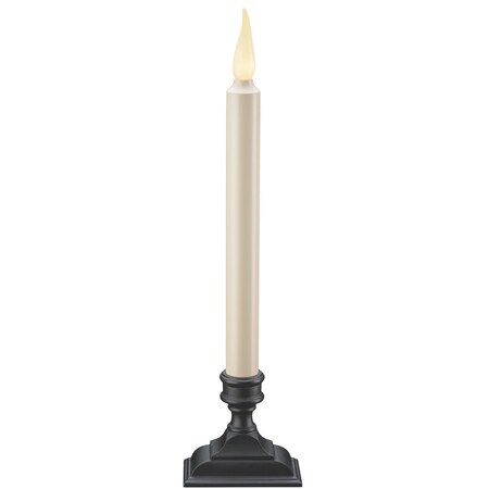 Xodus Innovations Affinity LED Aged Bronze Taper Warm Flame Candle 12.63 in. FPC1650A