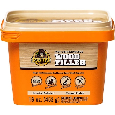 Gorilla Glue Gorilla Natural Wood Filler 16 oz 107103