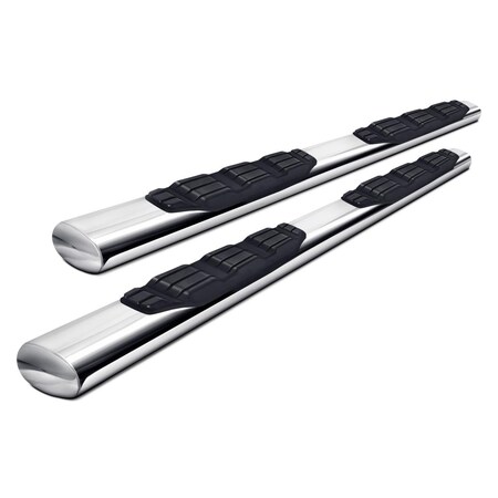 Go Rhino 5 in. 1000 Series Polished Oval Side Steps for 2021 Ford Bronco RHI105412973PS