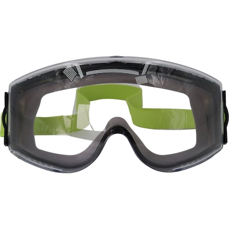 Uvex Indirect Vent Goggle w/Gray Body, Clear Lens and Hydroshield Anti-Fog coating, Neoprene Strap AG01CLHS