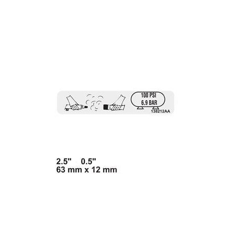 Skyjack REPLACEMENT DECAL, VERTICAL LIFT 138212