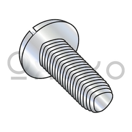 Oxoxo 8-32X3/8 Slotted Pan Taptite Alternative Thread Rolling Screw Fully Thrd Zinc Bake & Wax, 10000PK 395917
