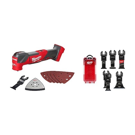 Milwaukee Tool OscillatingToolandBladeSet, 20,000OPM 2836-20, 49-10-9112