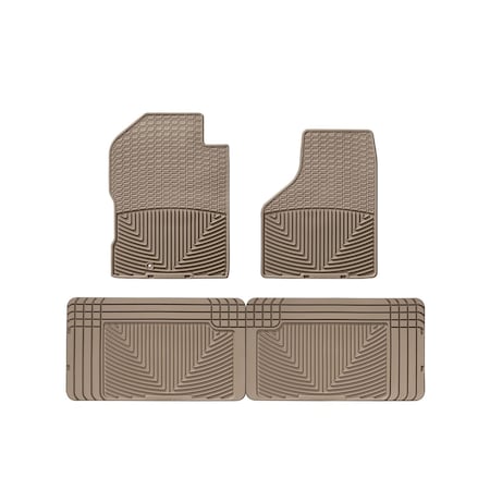 Weathertech Tan, Front and Rear All Weather Floor Mats W54TN-W25TN