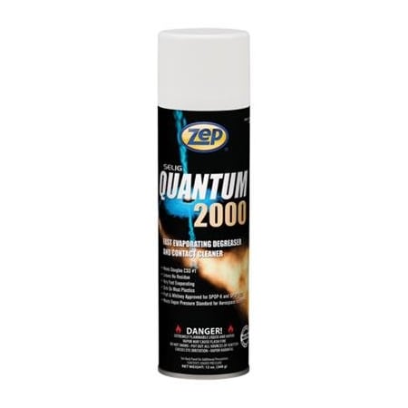 Zep Cleaner/Degreaser, 13 Oz Drum, Liquid, Colorless, 12 PK 875801