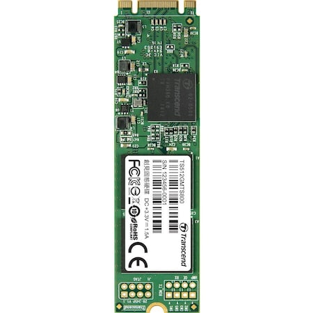 Transcend Information SSD/512GB, M.2 2280 SSD, SATA3, MLC / 80.0mm x 22.0mm x 3.5mm / lesen: 560MB/s, schreiben: 330MB/s TS512GMTS800
