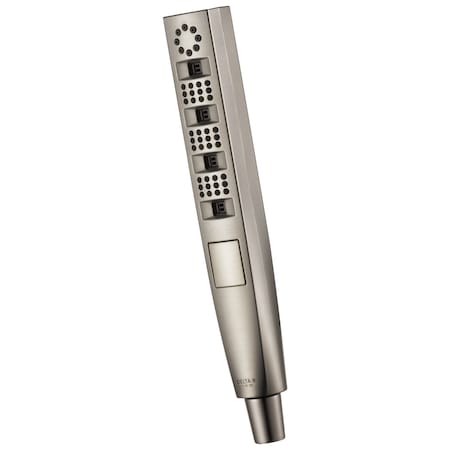 Delta Universal Showering Components H2OKinetic Hand Shower 1.75 GPM 4-Setting 59140-SS-PR-PK
