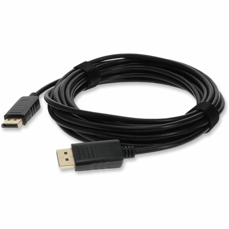 Add-On Addon Of 20Ft Displayport Male To Male Black Cable, PK5 DISPLAYPORT20F-5PK