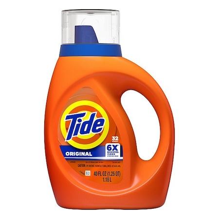 Tide Laundry Detergent, Liquid, Original, 6 PK 12117