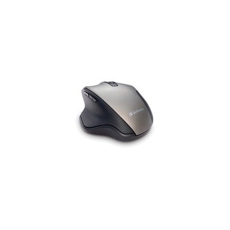 Verbatim Mouse - Blue LED/Optical - Wireless - Radio Frequency - 2.40 GHz - Graphite - USB - 1600 dpi - 6 70242