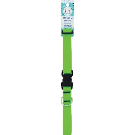Lupine 1'' Waterproof Neon Green 16 to 28'' Adjustable Collar 28353