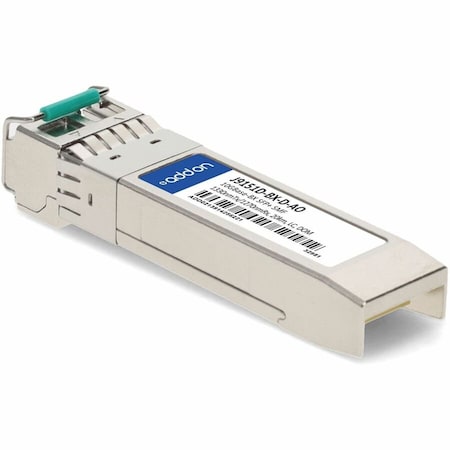 Add-On HP J9151D-BX-D COMPATIBLE 10GBASE-BX SFP+ TRANSCEIVER SMF, 1330NMTX/1270N J9151D-BX-D-AO