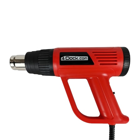 4Dock Heat Gun with 4 Nozzles, 120 V, Mode 1: 104â„‰, Mode 2: 104-662â„‰, Mode 3: 104-932â„‰ Temp. Setting HG001