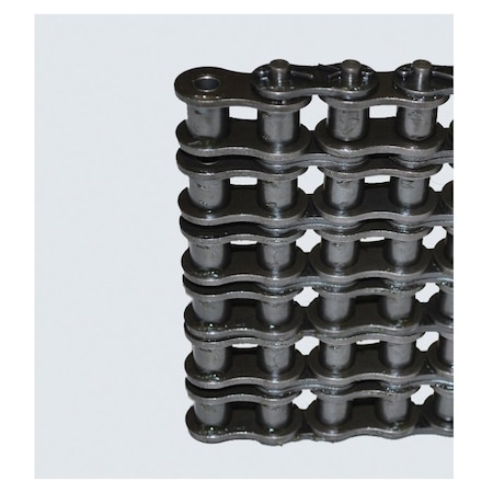 Tsubaki Energy Series Multi-Strand chain, 10 ft OAL, 1-1/2 in Pitch, 7/8 Dia x 1 in W Roller 120-6CB