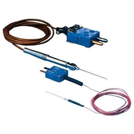 Omega Hypodermic RTD Probe, Stripped Leads, 0 degC to 200 degC, Class B per IEC60751, 0.065 " x 1.5 " (Dx HYP4-16-1-1/2-100-EU-48-RP