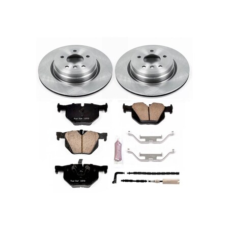 Powerstop REAR DAILY DRIVER BRAKE KIT KOE045