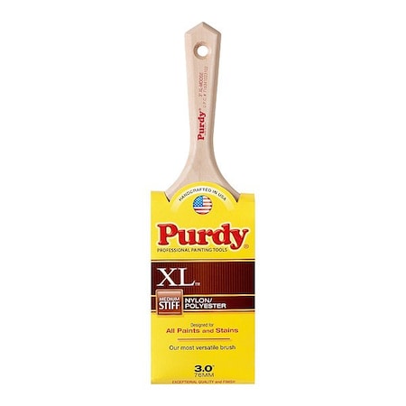 Purdy Nylon Paint Brush, 3 7/16 in L 144232330