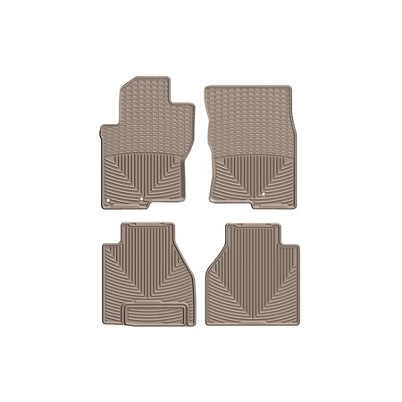 Weathertech Tan, Front and Rear All Weather Floor Mats W458TN-W505TN