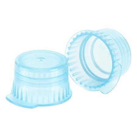 Globe Scientific Lab Bottle Caps, Blue, 0.92 mm Dia, PK1000 113142B