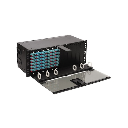 Corning Classic Closet Connector Housing (CLSSC), 4 rack units, holds 12 CCH con CLSSC-04U