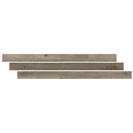 Msi LVT Trim, LVT, Brown, 94 in L, 0.63 in W, Low Gloss ZOR-LVT-TR-0569