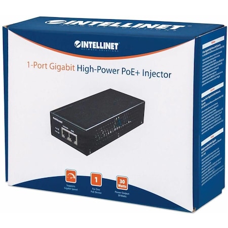 Intellinet Network Solutions 30W GIGABIT HIGH POWER POE+ INJECTOR 560566
