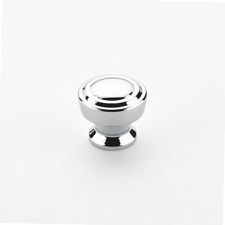 Schaub 1-1/4in Menlo Park Round Knob Polished Chrome Finish 533-26