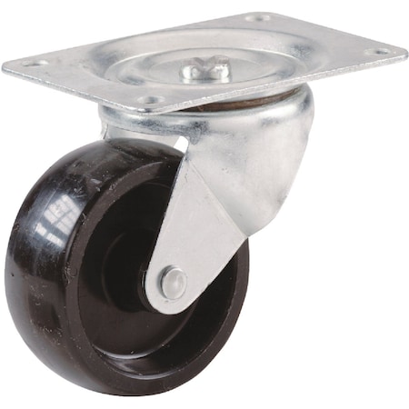 Shepherd Hardware 2-1/2'' General-Duty Polypropylene Swivel Plate Caster 9393