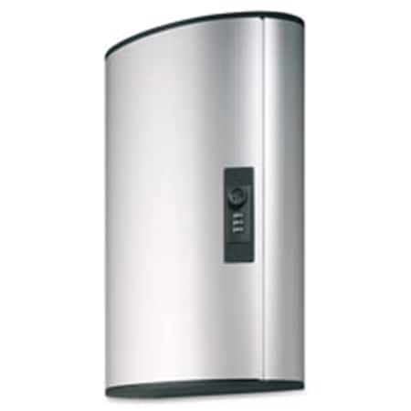 Dendesigns Predrilled Brushed Aluminum Key Cabinet DE517975