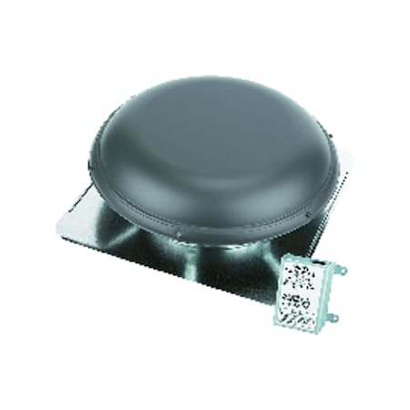 Air Vent 26.2 in. H X 25.5 in. W X 9 in. L X 14.5 in. D Brown Metal Power Roof Ventilator 53832