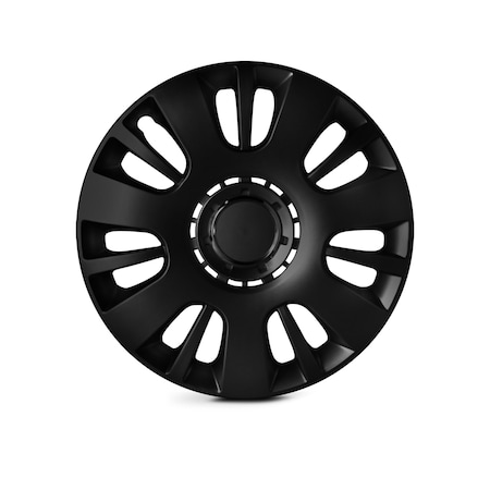 Altertrim 15 in Univ Hubcaps, Snap-On, (Blk Matte), 4PK CHB-5065-BP-15
