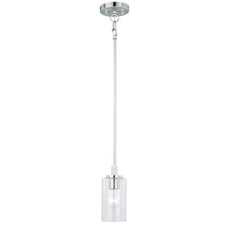 Vaxcel Addison 1L Pendant Satin Nickel P0239