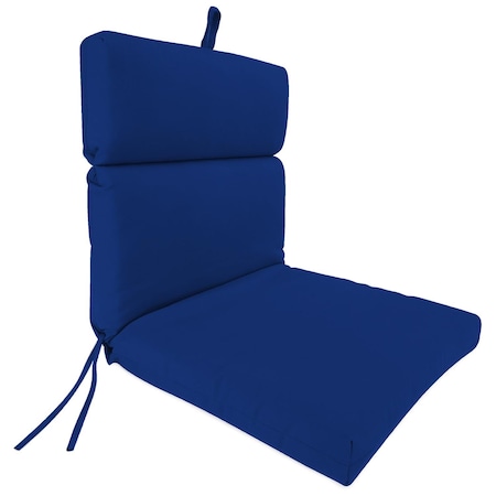 Jordan Mfg Blue Polyester Chair Cushion 4 in. H X 22 in. W X 44 in. L 9502-5316B