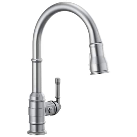 Delta Broderick Single Handle Pull-Down Kitchen Faucet 9190-AR-DST